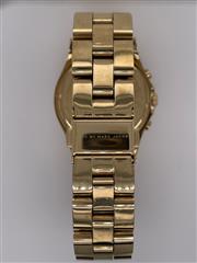 Women's Marc Jacobs Yellow Gold Tone Crystal Watch MBM3073